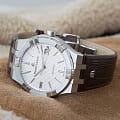 Maurice Lacroix Maurice Lacroix Aikon Automatic AI6008-SS001-130-1, aikon швейцария мужские часы на браслете кожаный боковой вид