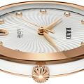 Rado Rado LaCoupole Diamonds R22240703,  швейцария женские часы на браслете высокотехнологичная керамика + нержавеющая сталь с pvd покрытием боковой вид
