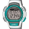 Casio Casio Collection LWS-1000H-8A  LWS-1000H-8AVEF кварцевые женские часы серый циферблат, браслет пластик — вид спереди
