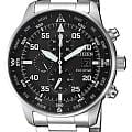 Citizen Citizen Eco-Drive CA0690-88E  CA0690-88E кварцевые мужские часы черный циферблат, браслет нержавеющая сталь — вид спереди