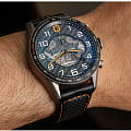 TAG Heuer TAG Heuer McClaren CAR2080.FC6286 механические мужские часы часы крупный план черный циферблата