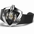 Hamilton Hamilton Ventura XXL Skeleton Auto H24625330 механические мужские часы часы крупный план черный циферблата
