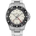 Hamilton Hamilton Khaki Navy Scuba Automatic GMT 43mm H82555150  H82555150 механические мужские часы зеленый циферблат, браслет нержавеющая сталь — вид спереди