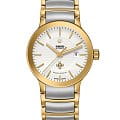 Rado Rado Centrix Automatic Diamonds R30080703 Automatic R30080703 механические женские часы белый циферблат, браслет нержавеющая сталь с pvd-покрытием — вид спереди