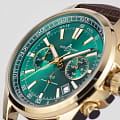 Jacques Lemans Jacques Lemans  Sport 1-2117H кварцевые мужские часы часы крупный план зеленый циферблата