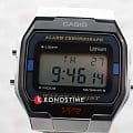 Casio Casio A-163WA-1 мужские часы черный циферблат на запястье