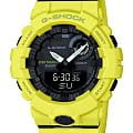 Casio Casio G-Shock GBA-800-9A G-SQUAD GBA-800-9A электронные мужские часы  черный циферблат, браслет пластик — вид спереди