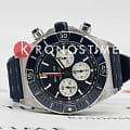 Breitling Breitling Super Chronomat B01 44 AB0136161C1S1 механические мужские часы часы крупный план синий циферблата