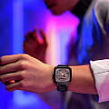 Rado Rado True Square Automatic Open Heart R27086172, true square швейцария мужские часы на браслете высокотехнологичная керамика + титан боковой вид