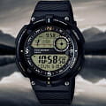 Casio Casio Illuminator SGW-600H-1B , наручные мужские часы фото под углом