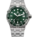 Maurice Lacroix Maurice Lacroix Aikon AI6057-SSL5F-630-D  AI6057-SSL5F-630-D механические женские часы зеленый циферблат, браслет нержавеющая сталь — вид спереди