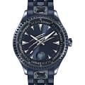 Plein Sport Plein Sport PS5BA1224  PS5BA1224 кварцевые мужские часы  синий циферблат, браслет сталь с ip покрытием — вид спереди
