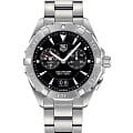 TAG Heuer TAG Heuer Aquaracer WAY111Z.BA0928  WAY111Z.BA0928 кварцевые мужские часы черный циферблат, браслет нержавеющая сталь — вид спереди