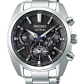 Seiko Seiko  Astron SSH051J1  SSH051J1 кварцевые мужские часы черный циферблат, браслет нержавеющая сталь — вид спереди