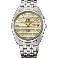 Orient Orient EM0401PW (FEM0401PW)  FEM0401PW механические мужские часы серый циферблат, браслет  — вид спереди