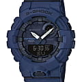 Casio Casio G-Shock GBA-800-2A G-SQUAD GBA-800-2A электронные мужские часы синий циферблат, браслет пластик — вид спереди