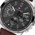 Tommy Hilfiger Tommy Hilfiger Sport 1791562,  сша мужские часы на браслете кожаный боковой вид