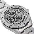 Orient Orient RE-AV0A02S00B механические мужские часы часы крупный план серебристый циферблата