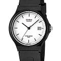 Casio Casio Collection MW-59-7EVDF (MW-59-7E)  MW-59-7E кварцевые женские часы белый циферблат, браслет пластик — вид спереди