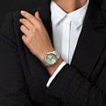 Breitling Breitling Chronomat Automatic 36 A10380101L1A1 женские часы зеленый циферблат на запястье