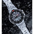 Casio Casio Pro Trek PRW-6000SC-7 кварцевые мужские часы часы, крупный план черный циферблат