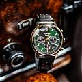 Casio Casio Edifice EFR-575CL-3A, edifice япония мужские часы на браслете кожаный боковой вид