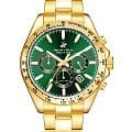 Beverly Hills Polo Club Beverly Hills Polo Club BP3127X.270  BP3127X.270 кварцевые мужские часы  зеленый циферблат, браслет нержавеющая сталь с ip-покрытием — вид спереди