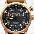 Maurice Lacroix Maurice Lacroix Pontos S Diver PT6248-BRZ01-330-3, pontos швейцария мужские часы на браслете кожаный боковой вид
