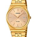 Casio Casio Collection MTP-B145G-9AVEF  MTP-B145G-9AVEF кварцевые мужские часы  золотой циферблат, браслет нержавеющая сталь — вид спереди