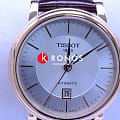 Tissot Tissot Carson Automatic Lady T122.207.36.031.00 механические женские часы часы крупный план белый циферблата