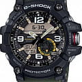 Casio Casio G-Shock GG-1000-1A3DR (GG-1000-1A3) Mudmaster GG-1000-1A3 электронные мужские часы черный циферблат, браслет тканевый — вид спереди