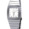 Rado Rado Sintra R13690102  R13690102 кварцевые мужские часы белый циферблат, браслет ceramos™ — вид спереди