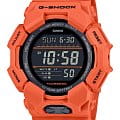 Casio Casio G-Shock GD-010-4  GD-010-4 электронные мужские часы черный циферблат, браслет пластик — вид спереди