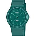 Casio Casio Collection MQ-24B-3B  MQ-24B-3B кварцевые женские часы зеленый циферблат, браслет пластик — вид спереди