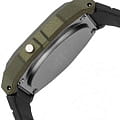 Casio Casio Collection F-91WM-3ADF (F-91WM-3A), illuminator япония мужские часы на браслете пластик боковой вид