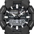 Casio Casio GA-010-1A кварцевые мужские часы часы, крупный план черный циферблат