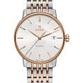 Rado Rado Coupole Classic Automatic R22860027  R22860027 механические мужские часы серебристый циферблат, браслет сталь c pvd покрытием — вид спереди