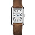 Maurice Lacroix Maurice Lacroix Fiaba Square FA1205-SS001-110-3  FA1205-SS001-110-3 кварцевые женские часы белый циферблат, браслет кожаный — вид спереди