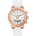 Jacques Lemans Jacques Lemans 1-1786H  1-1786H кварцевые мужские часы серый циферблат, браслет силикон — вид спереди