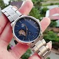 Orient Orient Automatic RA-AR0101L механические мужские часы часы крупный план синий циферблата