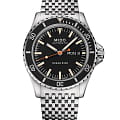 Mido Mido Ocean Star Tribute M026.830.11.051.00  M0268301105100 механические мужские часы черный циферблат, браслет нержавеющая сталь — вид спереди