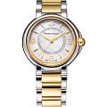 Maurice Lacroix Maurice Lacroix FIABA Colours Edition FA1104-SSY13-B20-1  FA1104-SSY13-B20-1 кварцевые женские часы перламутровый циферблат, браслет нержавеющая сталь с pvd-покрытием — вид спереди