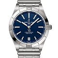 Breitling Breitling Chronomat Automatic 36 Victoria Beckham A103801A1C1A1  A103801A1C1A1 механические женские часы синий циферблат, браслет нержавеющая сталь — вид спереди