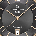 Certina Certina DS Caimano Powermatic 80 C035.407.22.087.01, ds powermatic 80 швейцария женские часы на браслете сталь c pvd покрытием боковой вид