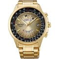 Orient Orient EU07004U (FEU07004U)  EU07004U механические мужские часы  желтый циферблат, браслет  — вид спереди