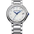 Maurice Lacroix Maurice Lacroix FIABA Date FA1004-SS002-170-1  FA1004-SS002-170-1 кварцевые женские часы серебристый циферблат, браслет нержавеющая сталь — вид спереди