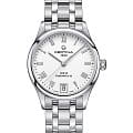 Certina Certina DS-8 Lady Powermatic 80 C033.207.11.013.00 DS 8 C0332071101300 механические женские часы белый циферблат, браслет нержавеющая сталь — вид спереди