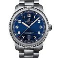 Breitling Breitling Aviator 8 Automatic 41 A17315101C1A1  A17315101C1A1 механические мужские часы синий циферблат, браслет нержавеющая сталь — вид спереди