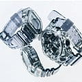 Casio Casio G-Shock GA-700SK-1A электронные мужские часы часы крупный план серый циферблата