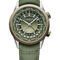 Raymond Weil Raymond Weil Freelancer 2765-SBC-52001  2765-SBC-52001 механические мужские часы зеленый циферблат, браслет кожаный — вид спереди